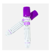 K3 EDTA Blood Collection Tube is used for whole blood examination. EDTA K3 binds calcium ions, thus inhibiting the coagulation process. Erythrocytes, leukocytes, and platelets in blood samples treated with EDTA anticoagulant remain stable for up to 24 hours.